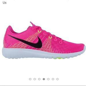 Nike | Flex Fury Hot Pink Running Shoes | Size 6.5